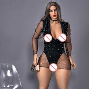 Cheap 2020 Irontech Tan big butt breast ass 156CM Real Love Sex doll TPE Silicon Sex Love Dolls for men masturbating from Automatic Woman